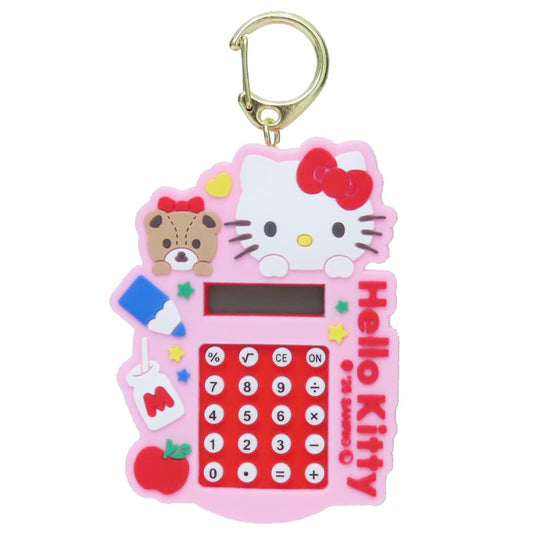 ハローキティ 電卓 ミニ電卓キーホルダー2 サンリオ おもしろ雑貨 かわいい キャラクター グッズ メール便可 シネマコレクション