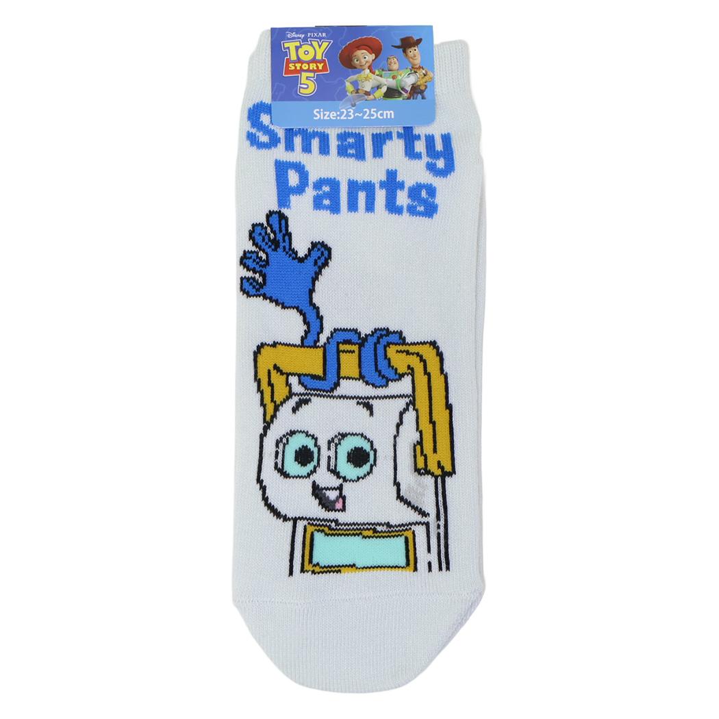 トイストーリー 女性用靴下 フロントアンクル TOY5 スマーティーパンツ ディズニー ウイックス