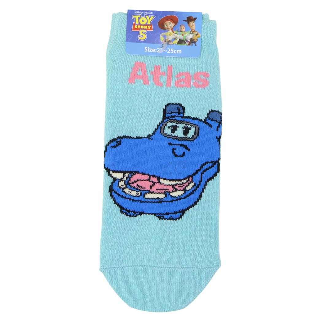 トイストーリー 女性用靴下 フロントアンクル TOY5 アトラス ディズニー ウイックス