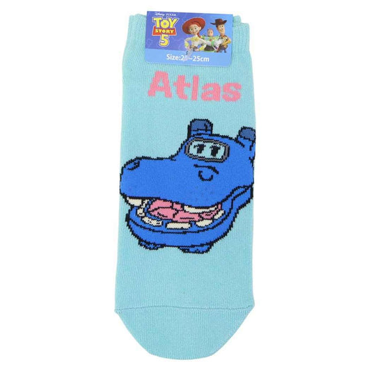 トイストーリー 女性用靴下 フロントアンクル TOY5 アトラス ディズニー ウイックス