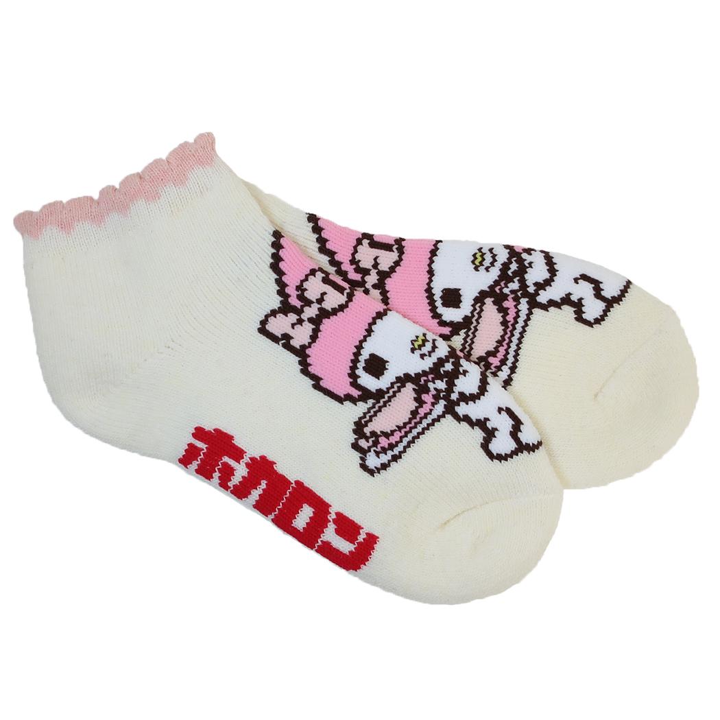 サンリオキャラクターズ レディース 女性用防寒靴下 履くホカロン 10cm丈 総パイル ソックス 23-25cm マイメロディ Sanrio ウイックス