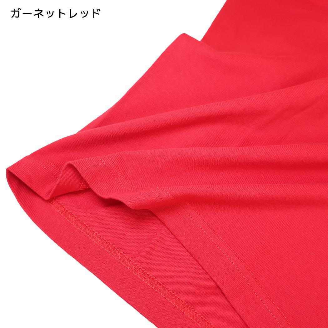 水森亜土 Tシャツ レディース T-SHIRTS キス ガーネットレッド ワタナベ