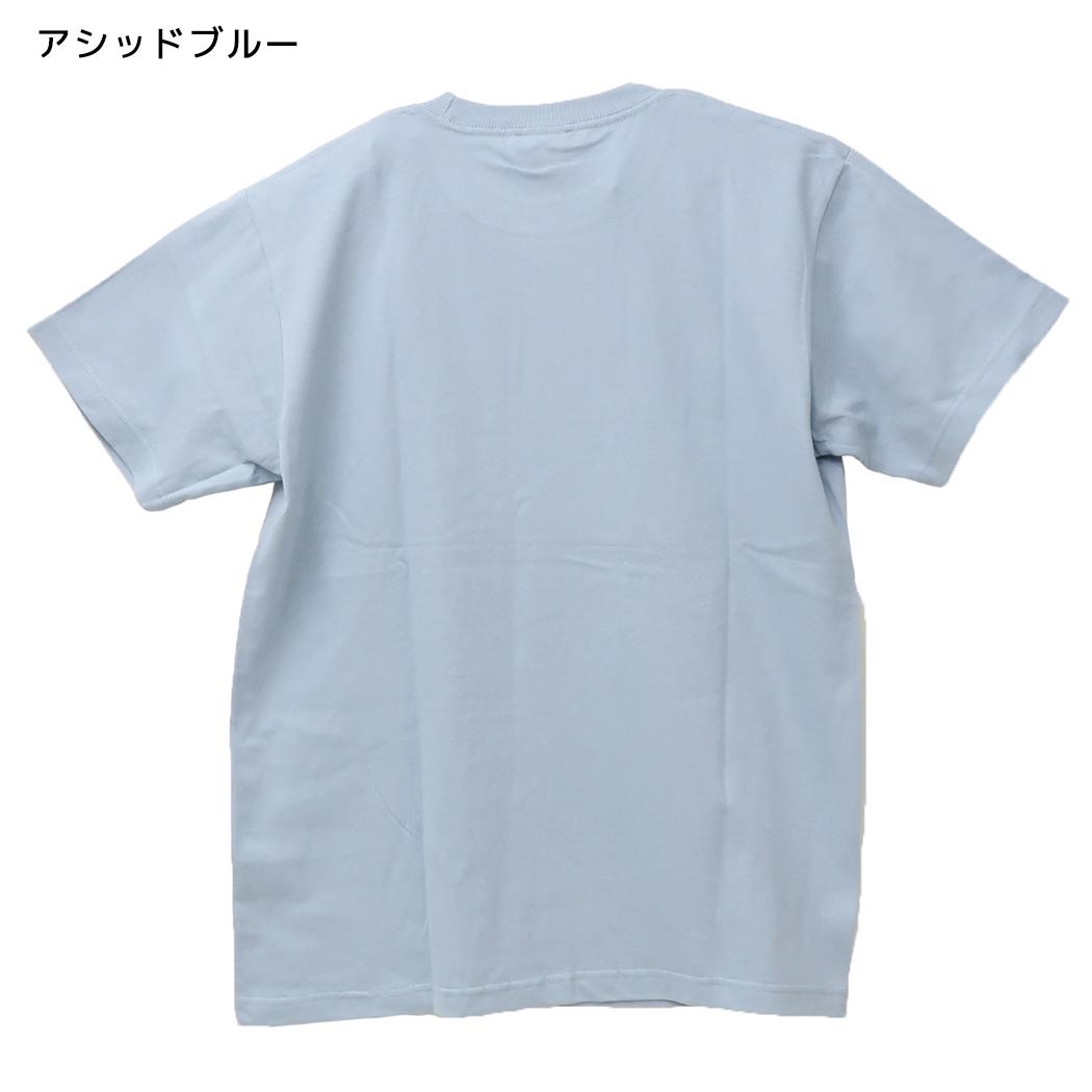水森亜土 Tシャツ レディース T-SHIRTS クマ アシッドブルー ワタナベ
