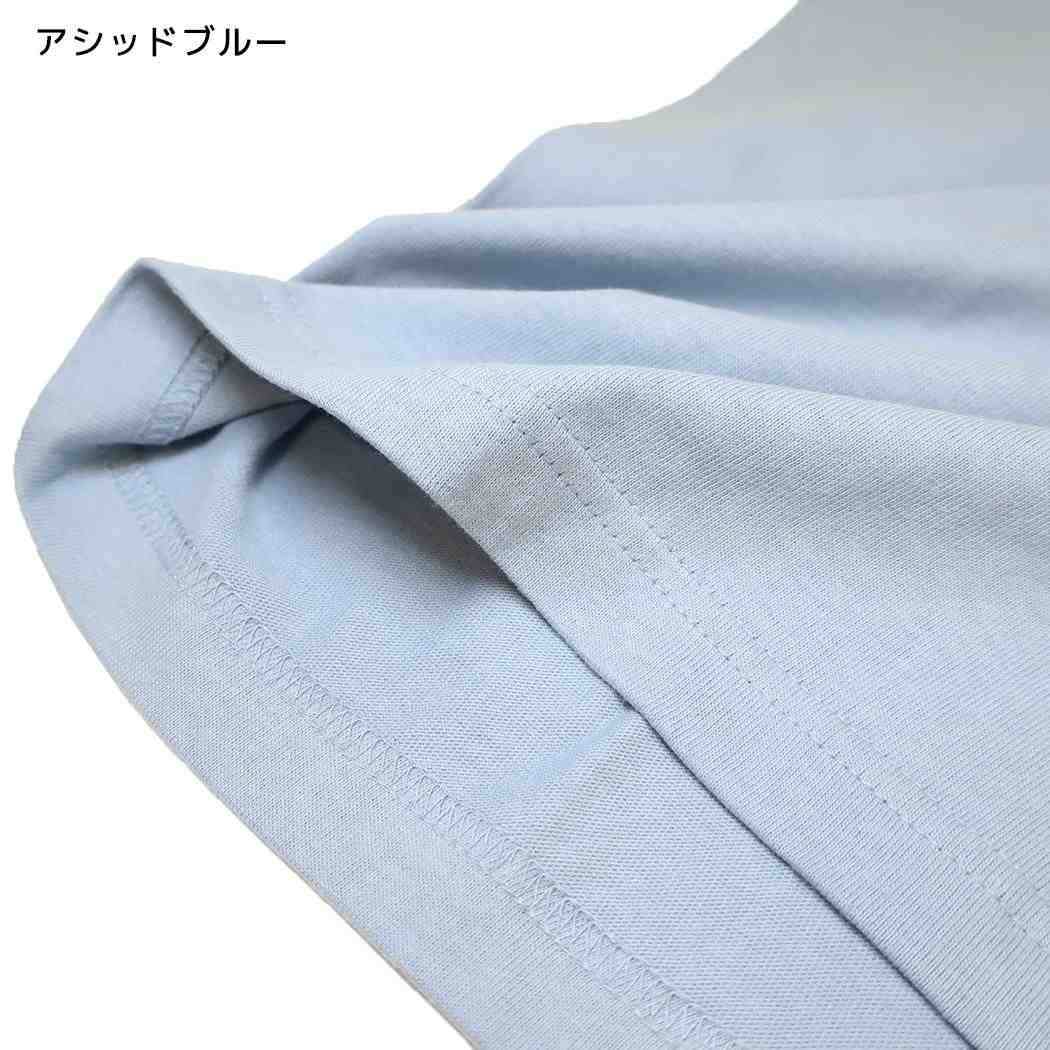 水森亜土 Tシャツ レディース T-SHIRTS クマ アシッドブルー ワタナベ