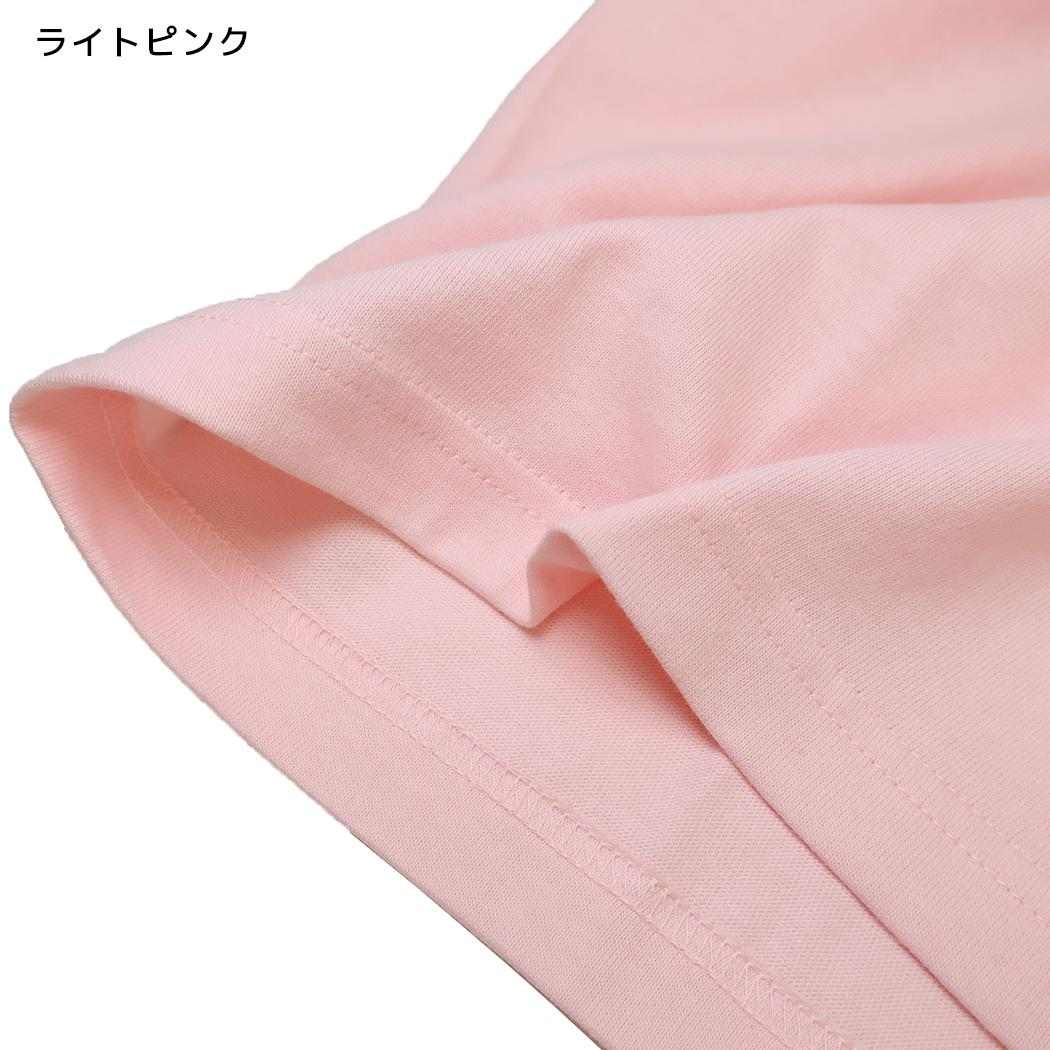 水森亜土 Tシャツ レディース T-SHIRTS フタリ ライトピンク ワタナベ