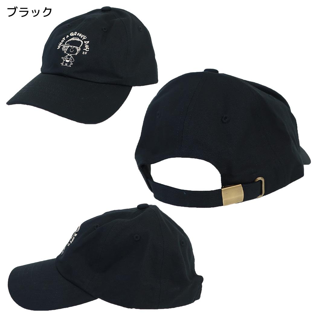 水森亜土 帽子 キャップ オトコノコ ブラック ワタナベ