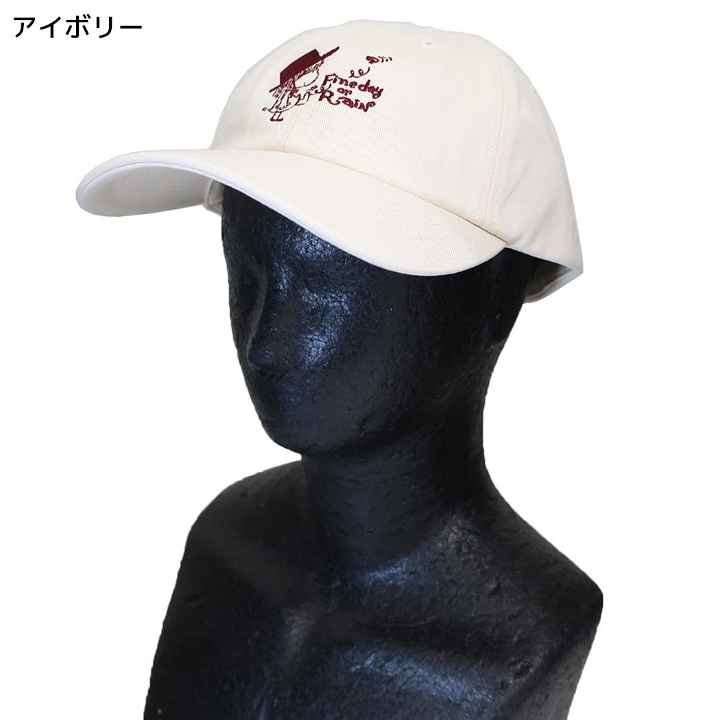 水森亜土 帽子 キャップ オンナノコ アイボリー ワタナベ