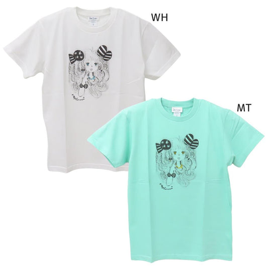 水森亜土 Tシャツ T-SHIRTS Mサイズ リボンファッション ワタナベ 半袖 キャラクター グッズ メール便可 シネマコレクション