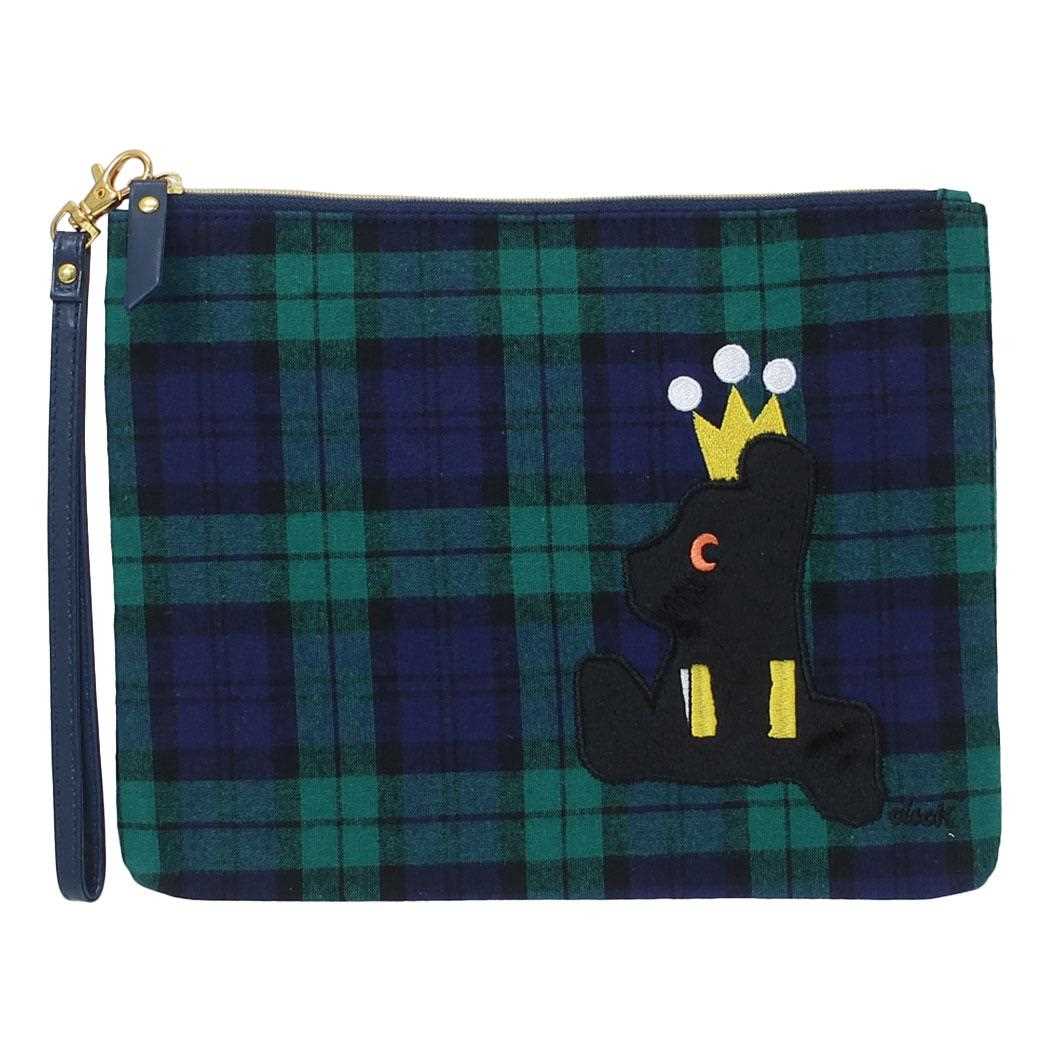 BLACK BEAR バッグ パターン　クラッチ クラウン ディックブルーナ ワタナベ 化粧ポーチ 小物入れ キャラクターグッズ グッズ メール便可 シネマコレクション