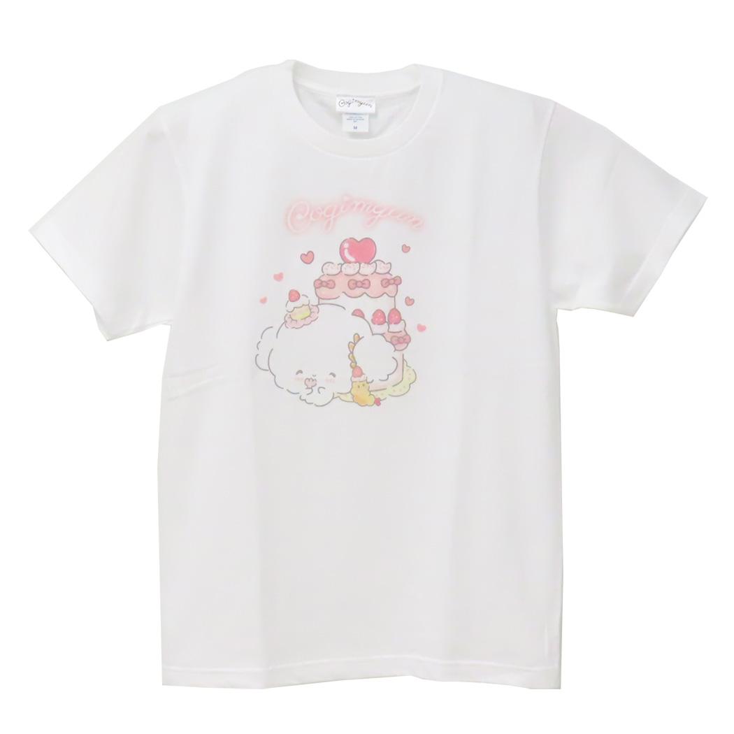 こぎみゅん Tシャツ T-SHIRTS WH Mサイズ サンリオ ワタナベ 半袖 キャラクター グッズ メール便可 シネマコレクション