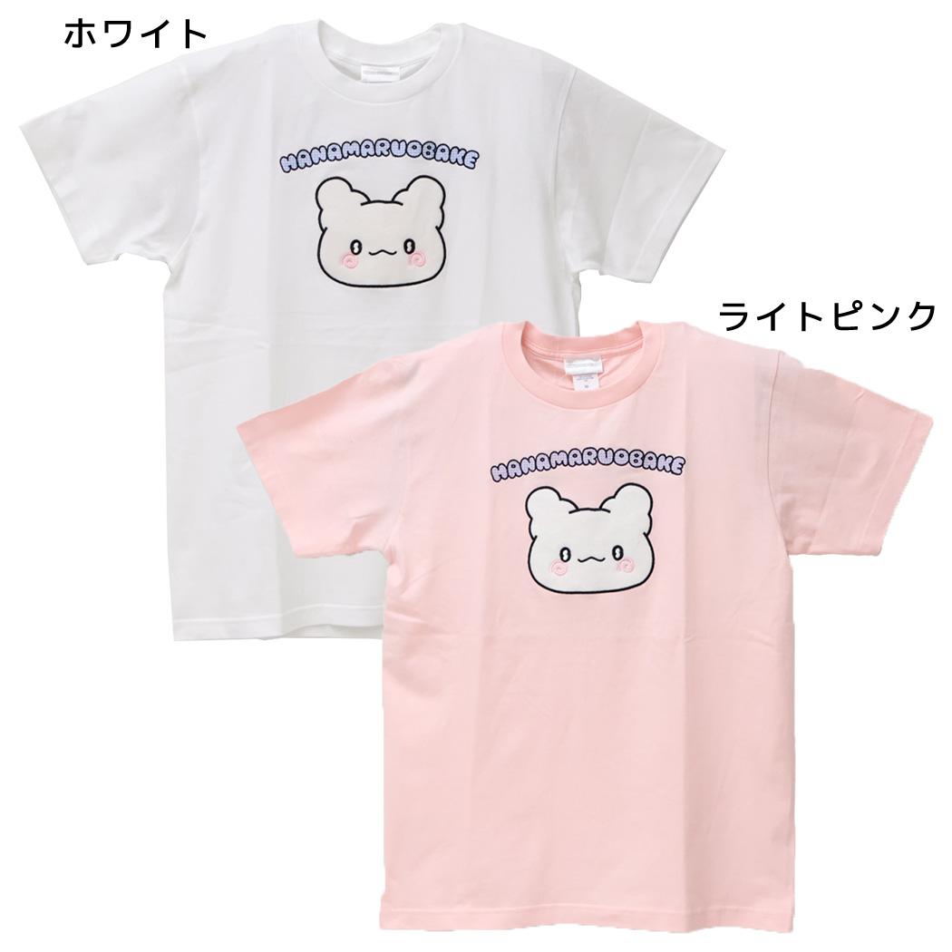 はなまるおばけ Tシャツ アップリケT-SHIRTS パステルPOP Mサイズ サンリオ ワタナベ 半袖 キャラクター グッズ メール便可 シネマコレクション