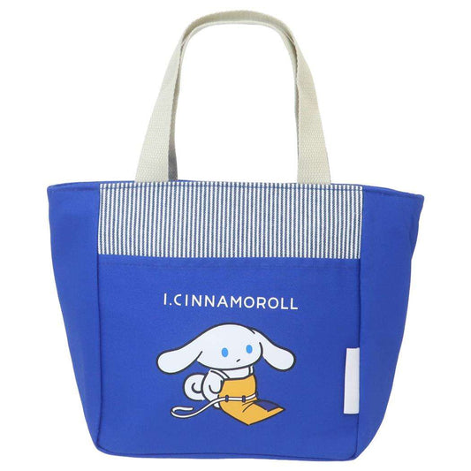 シナモロール ランチバッグ 保冷ランチトート I.CINNAMOROLL BL サンリオ ワタナベ クーラーバッグ お弁当かばん キャラクター グッズ メール便可 シネマコレクション