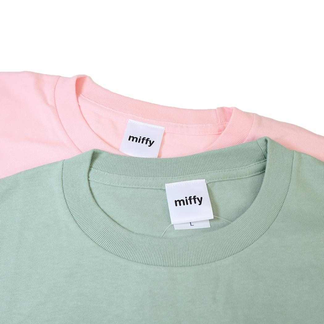 ミッフィー Tシャツ T-SHIRTS カラフルシリーズ あるき ライトセージ ディックブルーナ ワタナベ