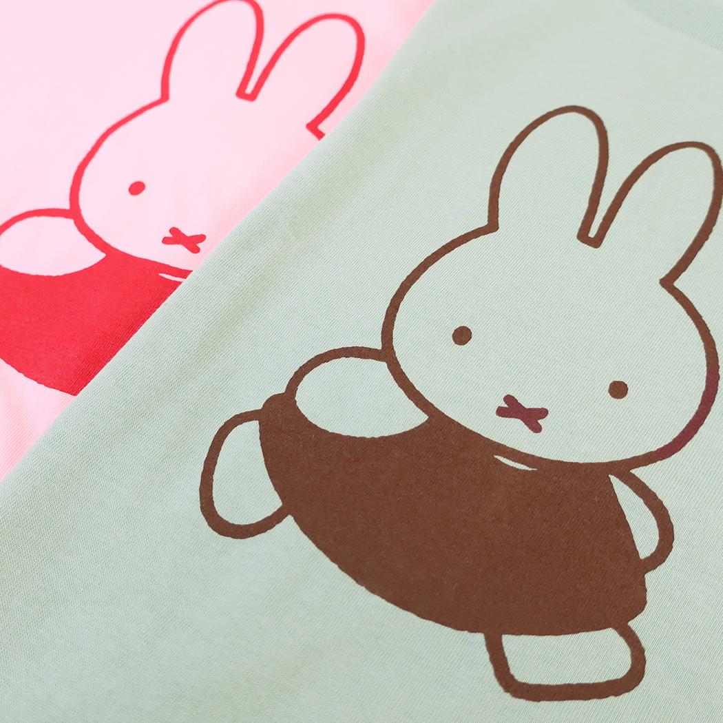 ミッフィー Tシャツ T-SHIRTS カラフルシリーズ あるき ライトピンク ディックブルーナ ワタナベ