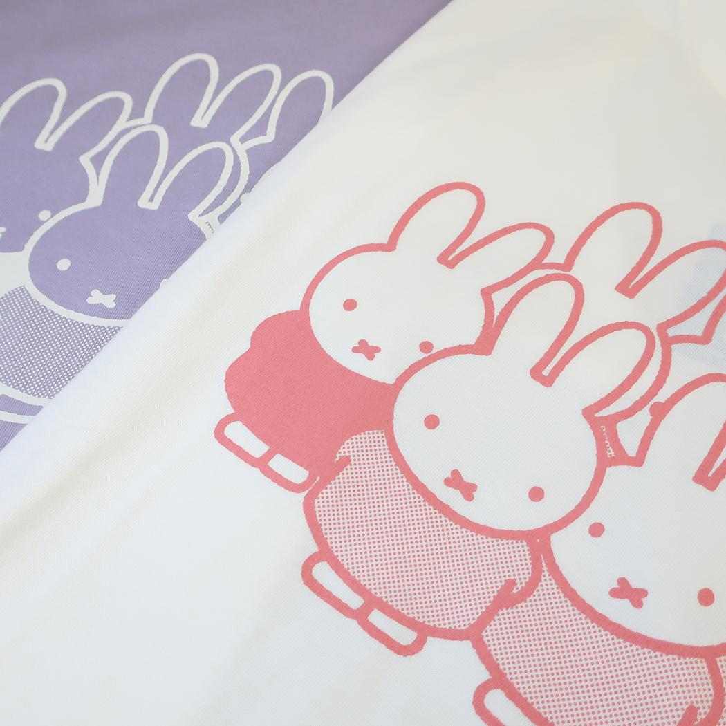 ミッフィー Tシャツ T-SHIRTS カラフルシリーズ しゅうごう ラベンダーミスト ディックブルーナ ワタナベ