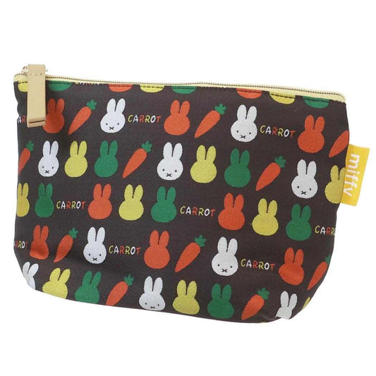 ミッフィー コスメポーチ miffy　ジャガードティシュポーチ CARROT ディックブルーナ ワタナベ 化粧ポーチ 小物入れ 絵本キャラクター グッズ メール便可 シネマコレクション