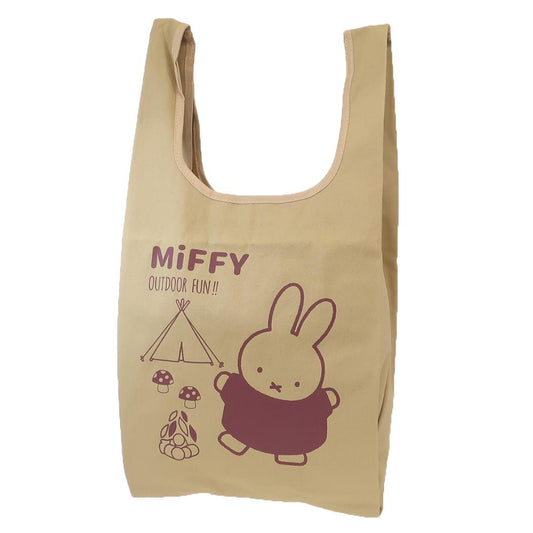 ミッフィー エコバッグ キャンプシリーズ　マルシェバッグ キャンプ ディックブルーナ ワタナベ お買い物かばん 絵本キャラクター グッズ メール便可 シネマコレクション