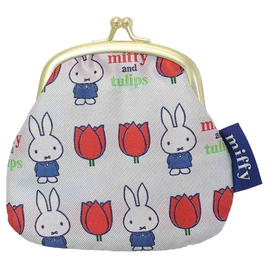 ミッフィー 小銭入れ チューリップシリーズ　がま口財布 tulips ディックブルーナ ワタナベ ギフト雑貨 絵本キャラクター グッズ メール便可 シネマコレクション
