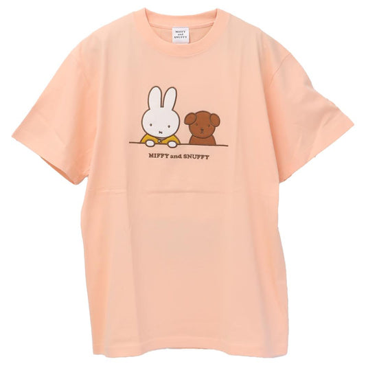 ミッフィー Tシャツ MIFFY and SNUFFY ピンク ディックブルーナ ワタナベ ファッション 絵本キャラクター グッズ メール便可 シネマコレクション