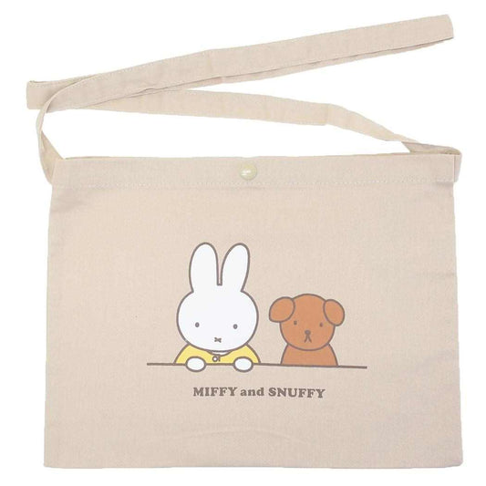 ミッフィー ショルダーバッグ サコッシュ MIFFY and SNUFFY ディックブルーナ ワタナベ 斜め掛けかばん 絵本キャラクター グッズ メール便可 シネマコレクション