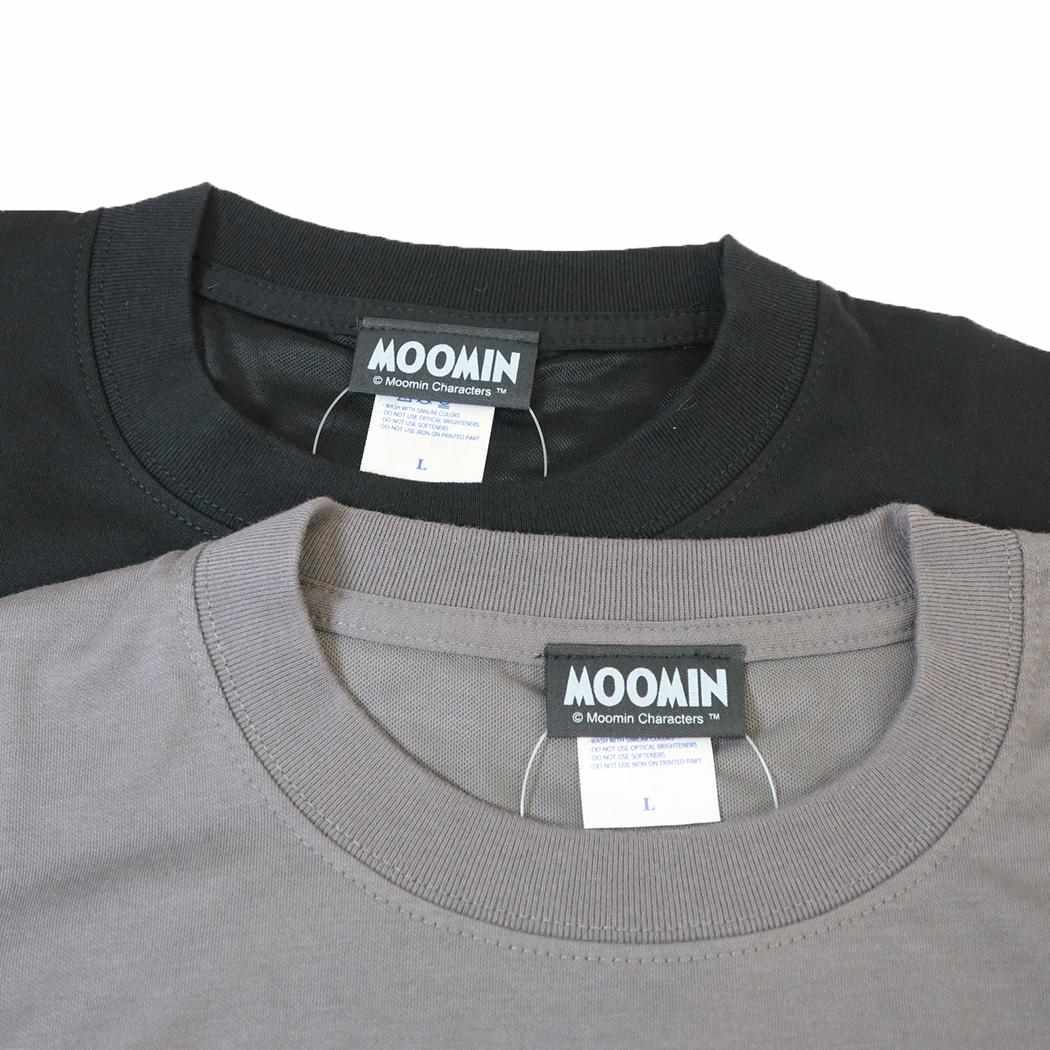 ムーミン Tシャツ ドライクールタッチ T-SHIRTS スナフキン ブラック 北欧 ワタナベ