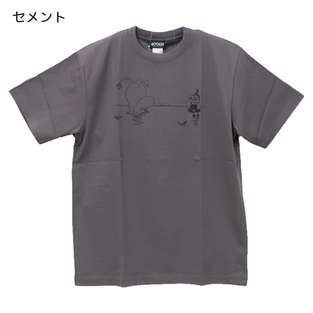 ムーミン Tシャツ ドライクールタッチ T-SHIRTS さかだち セメント 北欧 ワタナベ