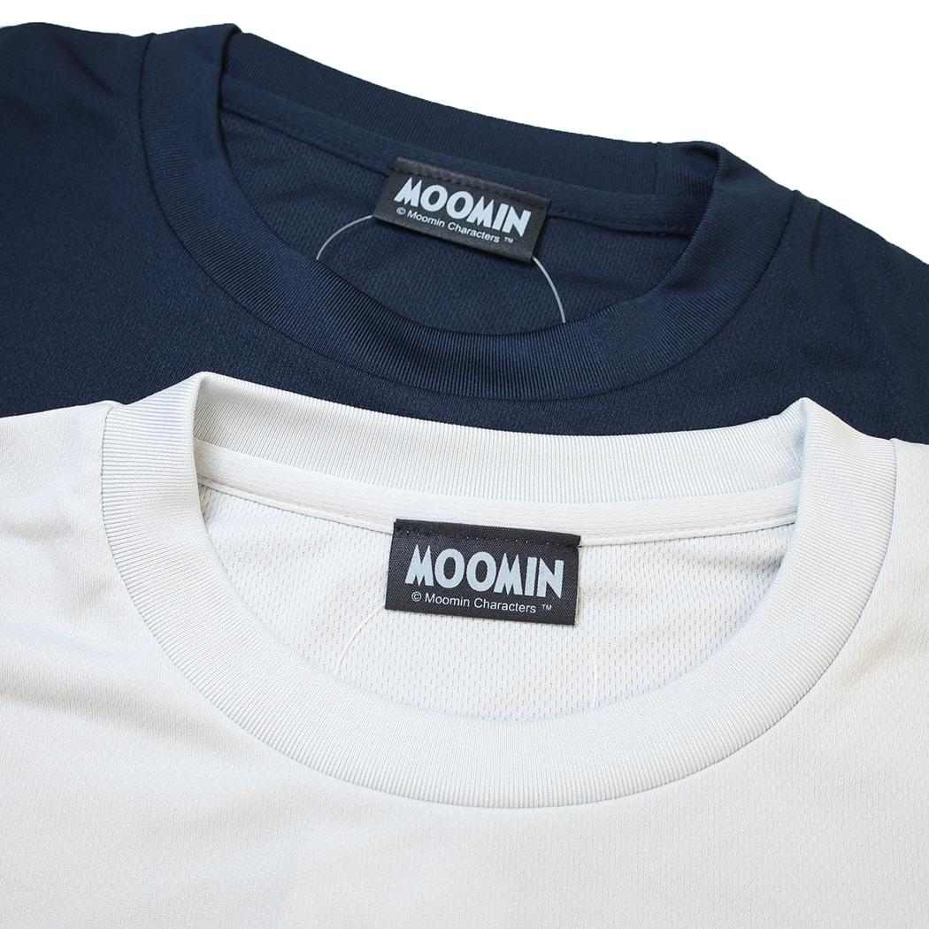 ムーミン Tシャツ リラックスドライ T-SHIRTS シルバーグレー 北欧 ワタナベ