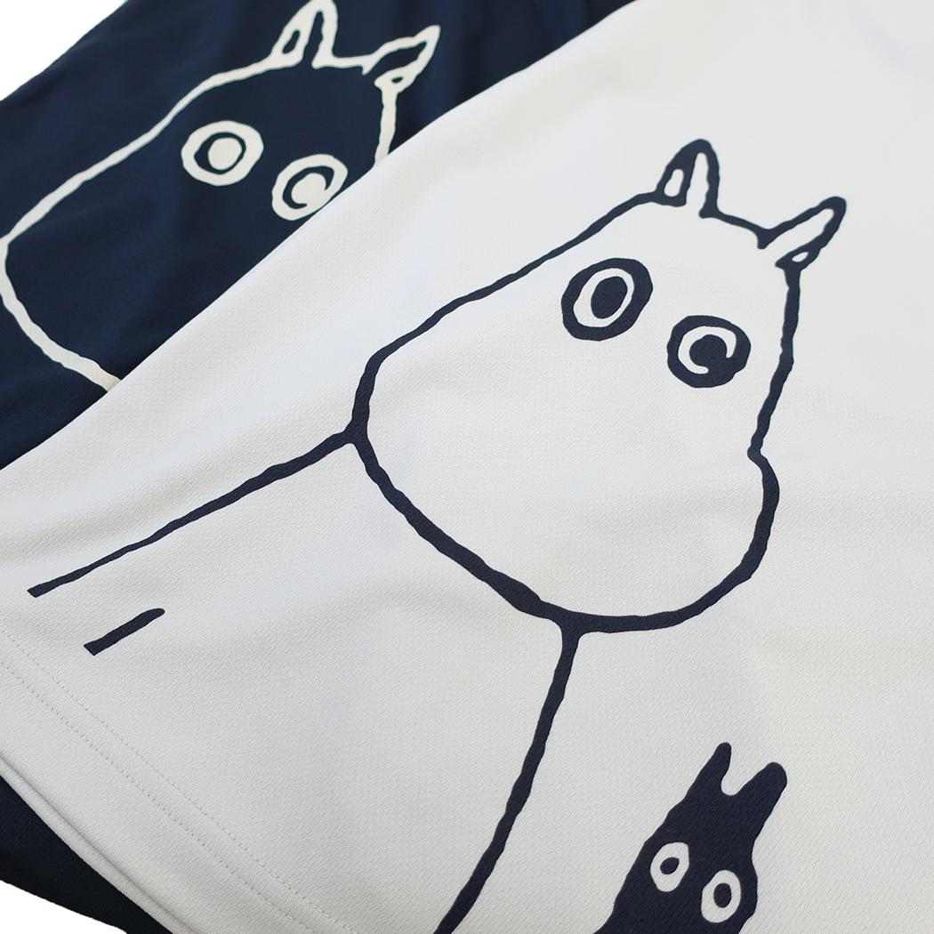 ムーミン Tシャツ リラックスドライ T-SHIRTS シルバーグレー 北欧 ワタナベ