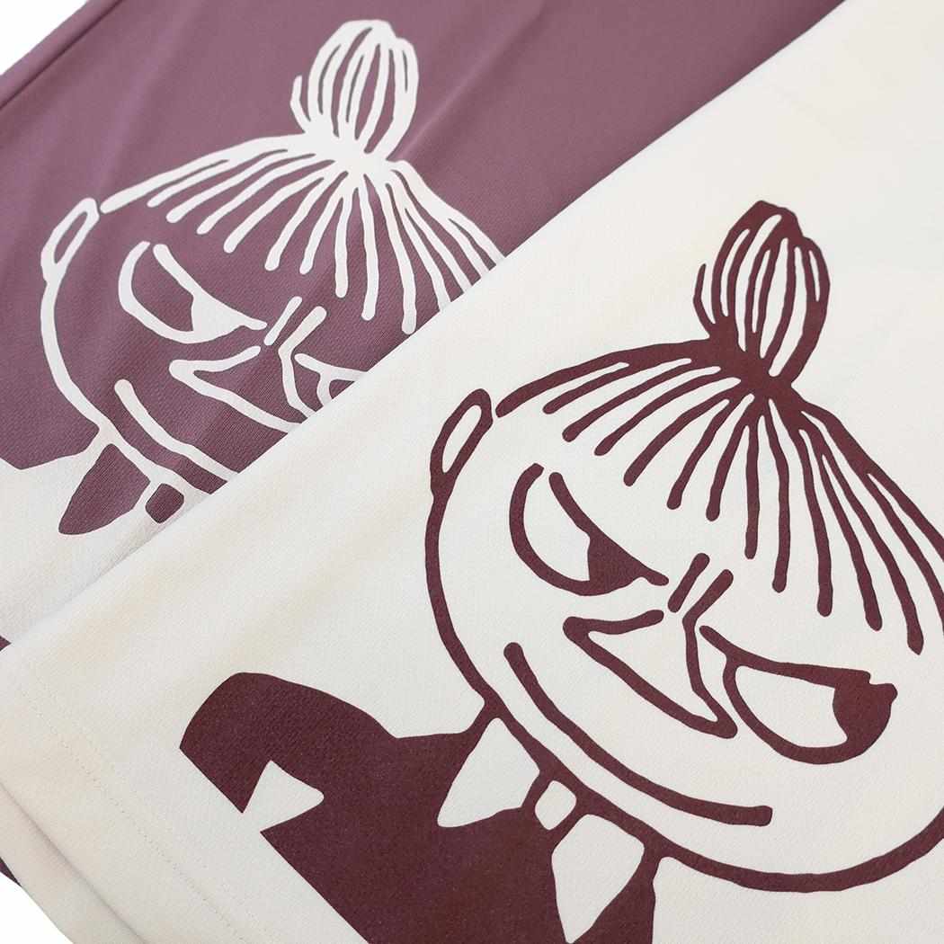 ムーミン Tシャツ リラックスドライ T-SHIRTS リトルミイ ライトベージュ 北欧 ワタナベ