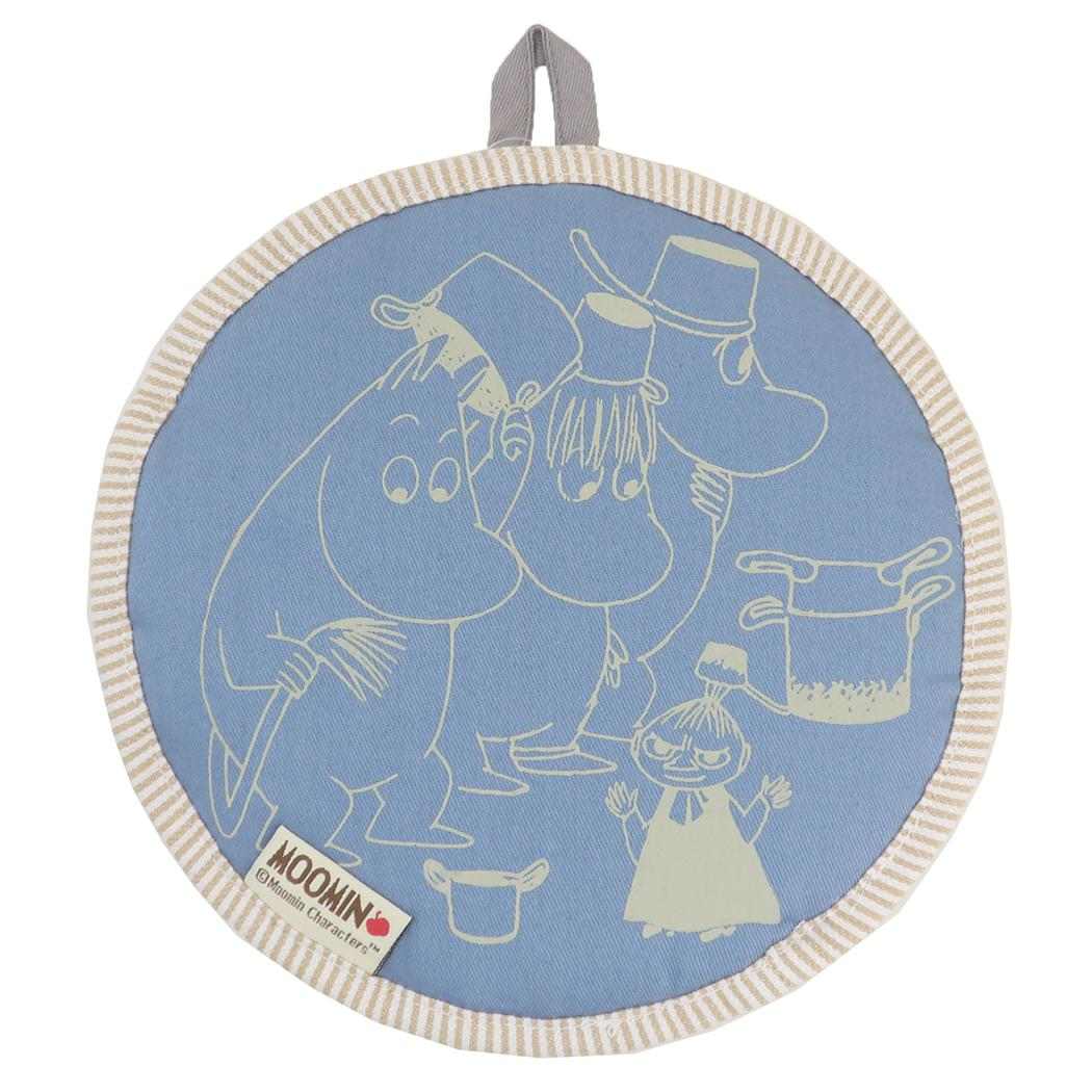 ムーミン 鍋敷き なべしき 北欧 ワタナベ キッチン用品 ギフト雑貨 キャラクター グッズ メール便可 シネマコレクション