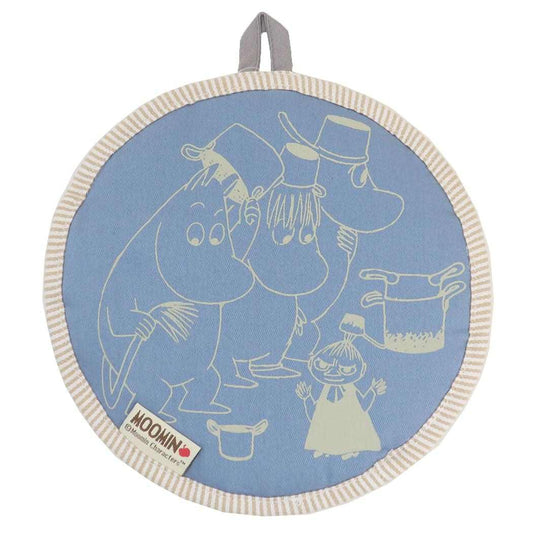ムーミン 鍋敷き なべしき 北欧 ワタナベ キッチン用品 ギフト雑貨 キャラクター グッズ メール便可 シネマコレクション