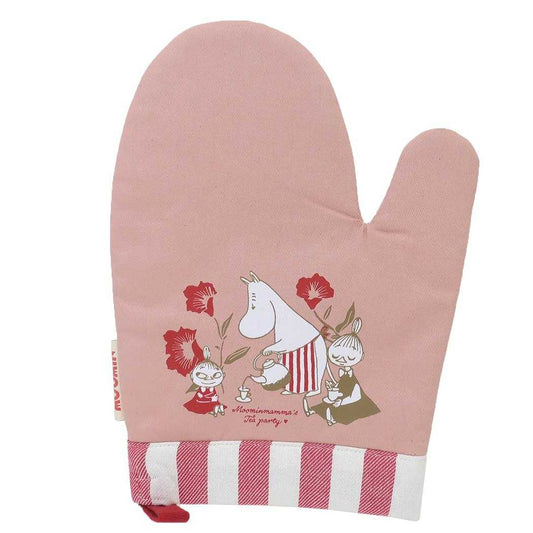 ムーミン 鍋つかみ ミトン mama'sTea party PK 北欧 ワタナベ キッチン雑貨 プレゼント キャラクター グッズ メール便可 シネマコレクション