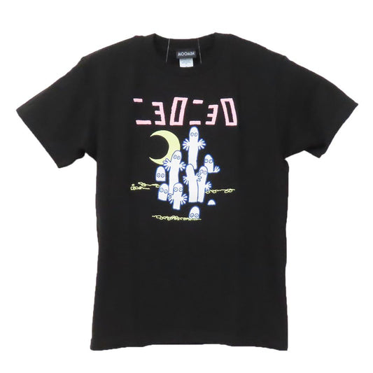 ムーミン Tシャツ T-SHIRTS ニョロニョロ BK Mサイズ 北欧 ワタナベ 半袖 キャラクター グッズ メール便可 シネマコレクション