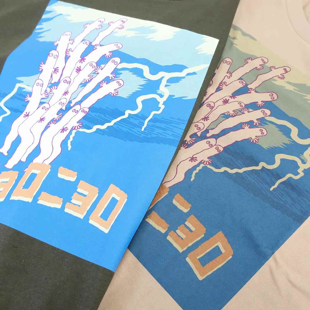ムーミン Tシャツ T-SHIRTS ニョロニョロ ホワイト 北欧 ワタナベ