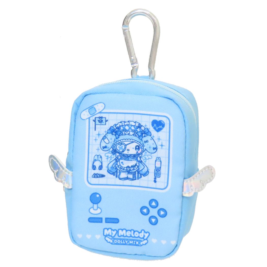 マイメロディ ミニポーチ ゲーム機風カラビナポーチ DOLLY MIX サンリオ ワタナベ 小物入れ キャラクター グッズ シネマコレクション