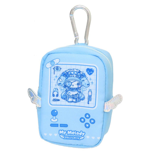 マイメロディ ミニポーチ ゲーム機風カラビナポーチ DOLLY MIX サンリオ ワタナベ 小物入れ キャラクター グッズ シネマコレクション