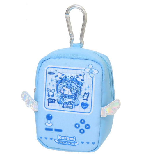 クロミ ミニポーチ ゲーム機風カラビナポーチ DOLLY MIX サンリオ ワタナベ 小物入れ キャラクター グッズ シネマコレクション