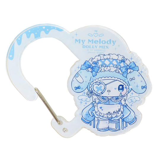 マイメロディ キーリング アクリルハートカラビナ DOLLY MIX サンリオ ワタナベ 鍵ホルダー キャラクター グッズ メール便可 シネマコレクション