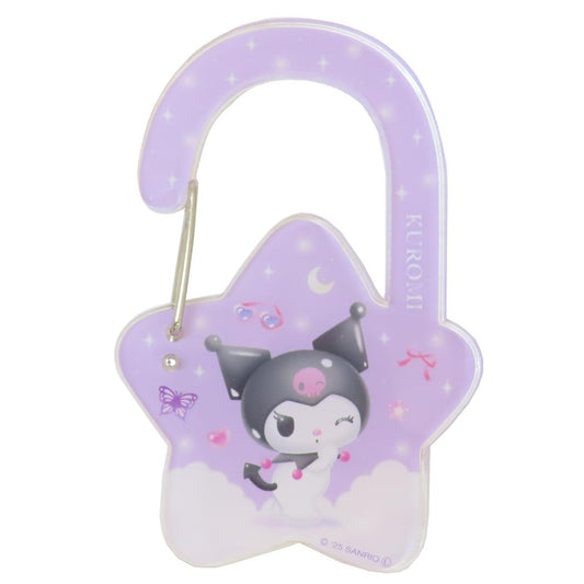 クロミ キーリング アクリルカラビナ パステルドリームランド サンリオ ワタナベ 鍵ホルダー キャラクター グッズ メール便可 シネマコレクション