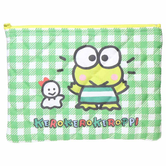 けろけろけろっぴ コスメポーチ キルティングポーチ サンリオ ワタナベ 小物入れ 化粧ポーチ キャラクター グッズ メール便可 シネマコレクション