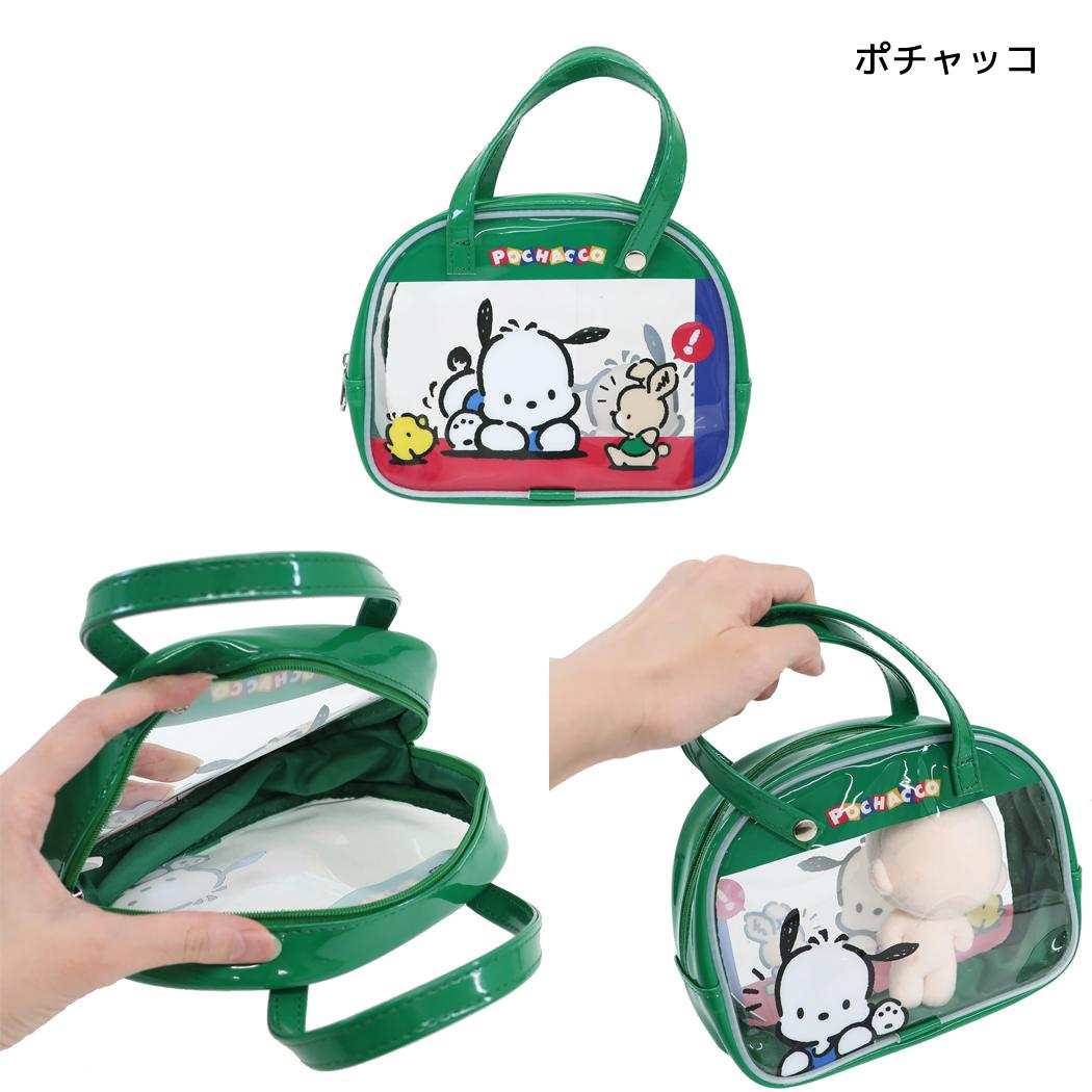 サンリオキャラクターズ コスメポーチ ボストンバッグ風ポーチ ポチャッコ Sanrio ワタナベ