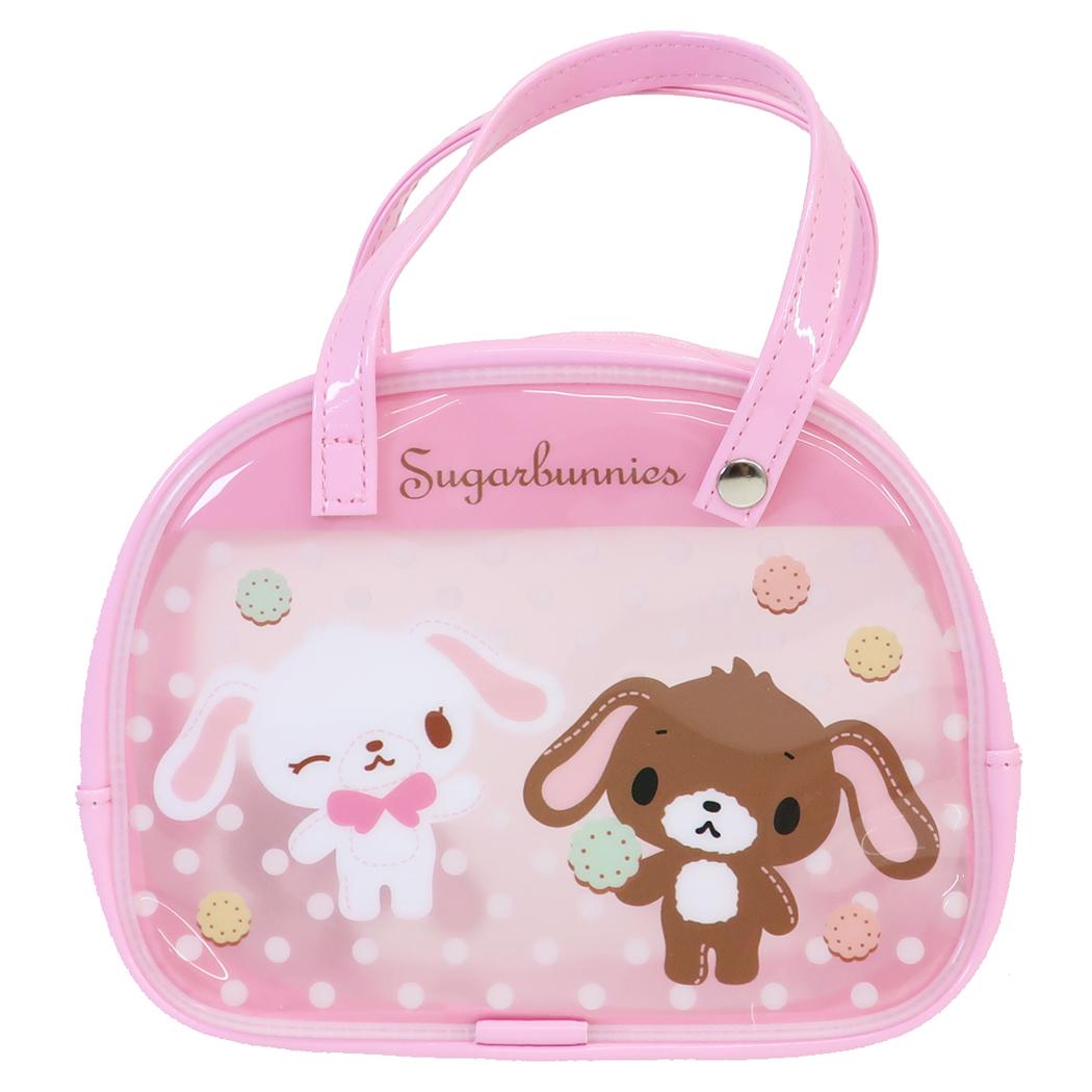 サンリオキャラクターズ コスメポーチ ボストンバッグ風ポーチ シュガーバニーズ Sanrio ワタナベ
