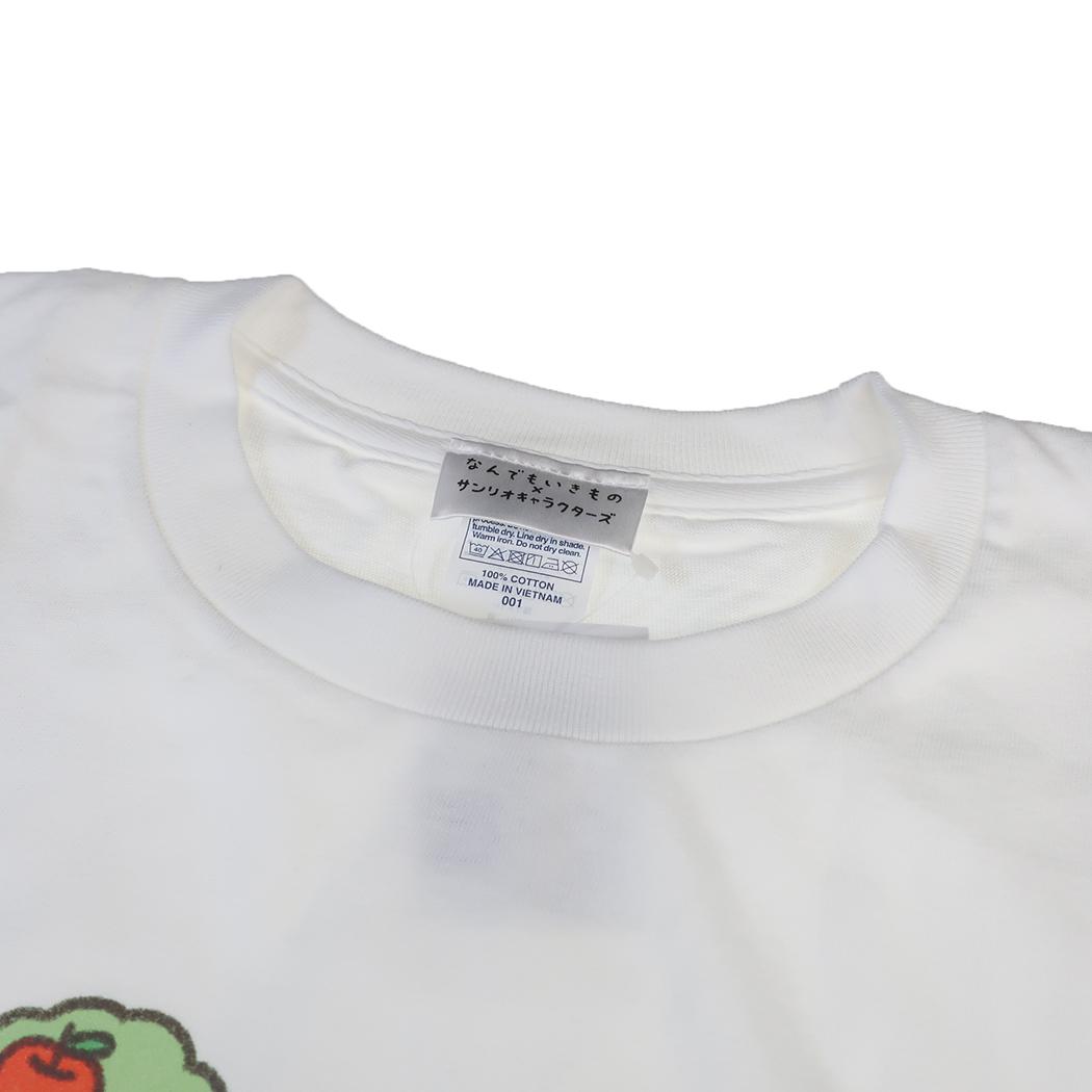 なんでもいきものxサンリオキャラクターズ Tシャツ レディース T-SHIRTS Mサイズ NMxKT/WH Sanrio ワタナベ