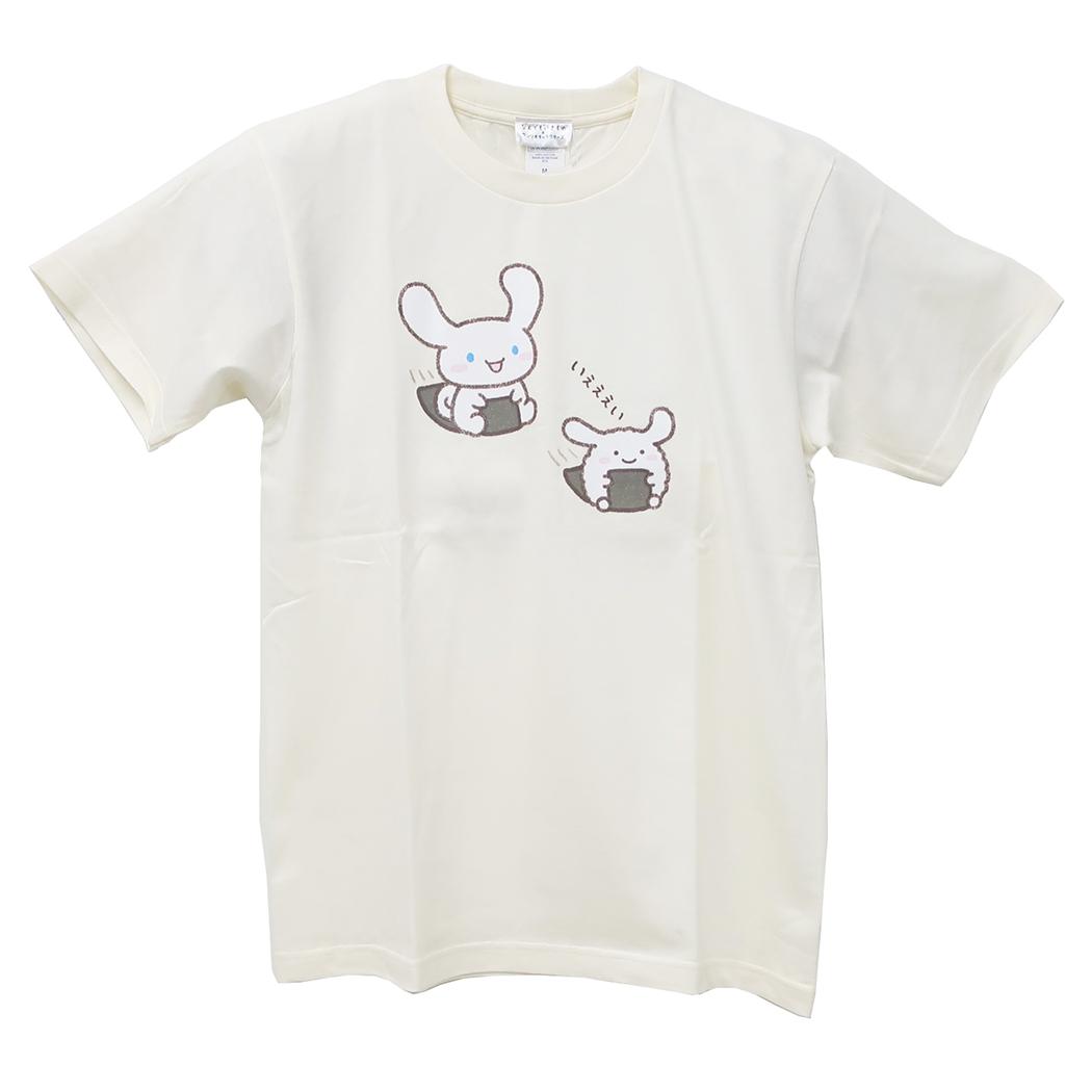なんでもいきものxサンリオキャラクターズ Tシャツ レディース T-SHIRTS Mサイズ NMxCN/IV Sanrio ワタナベ