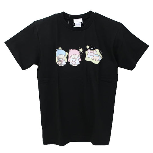 なんでもいきものxサンリオキャラクターズ Tシャツ レディース T-SHIRTS Mサイズ NMxTS/BK Sanrio ワタナベ