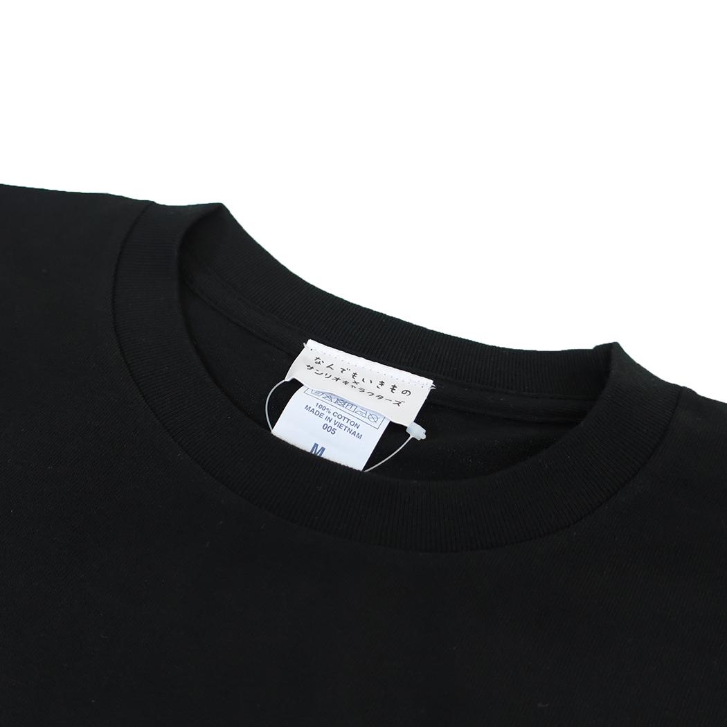 なんでもいきものxサンリオキャラクターズ Tシャツ レディース T-SHIRTS Mサイズ NMxTS/BK Sanrio ワタナベ