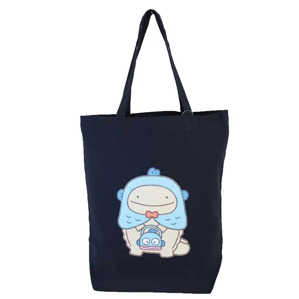 なんでもいきものxサンリオキャラクターズ 手提げかばん トートバッグ NMxHG/NV Sanrio ワタナベ