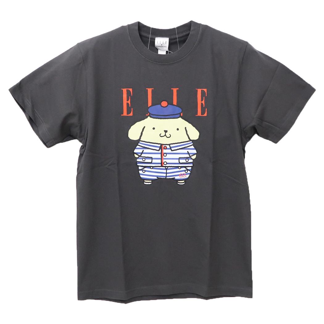 ELLExポムポムプリン T-SHIRTS プレミアムTシャツ スミクロ ワタナベ