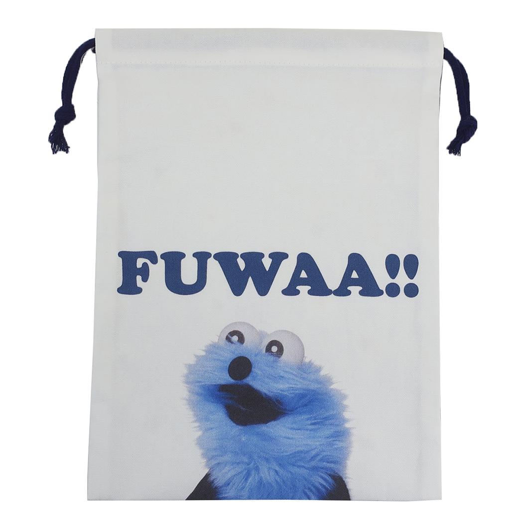パペットスンスン 巾着袋 巾着 FUWAA！ PUPPET SUNSUN ワタナベ 小物入れ きんちゃくポーチ キャラクター グッズ メール便可 シネマコレクション