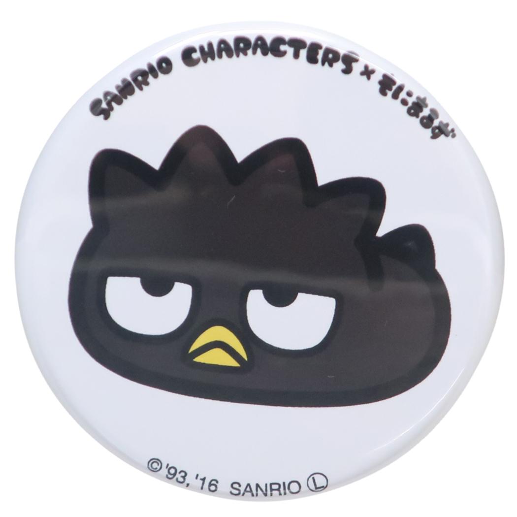 バッドばつ丸 缶バッジ カンバッジ SANRIO CHARACTERS x もにまるず サンリオ ワタナベ コレクション雑貨 キャラクター グッズ メール便可 シネマコレクション